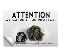 Stick Attention au chien terre neuve