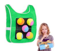Stick Ball Vest Kids - Ensemble Dodgeball pour adultes, Ensemble de balles pour aire de jeux | Jeu Dodgeball Target pour aire de jeux, Pack de balles pour aire de jeux, Gilet pour enfants Dodgeball