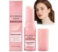 Stick Baume Anti-Rides Multi-Soins, Stick Raffermissant Hydratant et Lifting pour Visage et Cou, Crème au Rétinol, Baume Hydratant Anti-Âge, Lisse les Ridules et Nourrit la Peau (1 pièces)