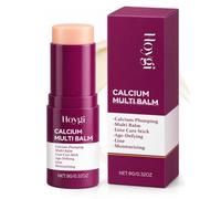 Stick Baume Visage au Calcium, Hydratant, Soin Multi-Usage Anti-Rides | Texture douce, nourrit la peau, améliore le confort cutané, aide à lisser l’apparence des ridules, idéale en routine nomade