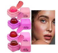 Stick Blush Crémeux | Crème Blush Bâton Visage & Lèvres,Texture Gel Hydratante Tenue Longue Pour Femme Usage Quotidien Look Naturel