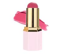 Stick Blush Crémeux - Fard à Joues Hydratant et Résistant à l'Eau à Texture Laiteuse - Mise en Lumière Naturelle et Visage Peau Sèche Grasse Mixte Pommettes Sourcil Lèvres