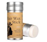 Stick Cheveux Plaquage, 75g Hair Wax Stick Pour Discipliner Les Frisottis Et Les Cheveux Rebelles, Bâton De Cire Stick Cheveux Pour Femmes, Filles Et Enfants (Pack of 1)