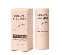 Stick cicatrisant en silicone, solution 60% silicone, hydratant et apaisant, réduit les cicatrices anciennes et récentes, léger et non gras, pour le visage et le corps