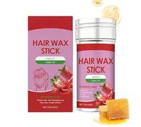 Stick Cire Cheveux,Crème Coiffante Anti-Frisottis Non Grasse 75g - Stick Fraise | pour École Danse Filles Ado Femmes Hommes Ballet