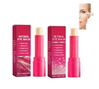 Stick Contour Des Yeux Au Beurre de Karité Et À la Cire D'abeille - Hydratation Nourrissante for le Contour Délicat Des Yeux, Formule Douce for Une Peau Lisse et Confortable(Set 3 (6 pcs))