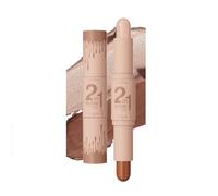 Stick Contouring Double Embout, Stick Contouring Crémeux 2 En 1, Stylo Enlumineur, Modulable, Longue Tenue Et Résistant Aux Bavures (04)