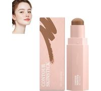 Stick contouring tonifiant, applicateur waterproof, texture baume légère et onctueuse, maquillage sculptant et définissant le visage