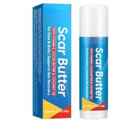 Stick crème anti-cicatrices, combine du beurre de cacao Vitaṃin E et de l'huile de noix de coco, 20 g, traitement avancé des cicatrices, beurre léger non collant, texture non collante, pour les t