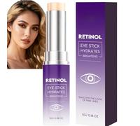 Stick Crème Contour des Yeux au Rétinol pour Cernes et Poches, Soin Anti-Âge Sous les Yeux pour Rides et Poches, Baume Hydratant pour Ridules, Soin Raffermissant et Éclaircissant, 5 g (1pcs)