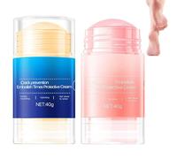 Stick crème hydratante pour les talons fissurés, les mains et les pieds, adapté aux personnes âgées et à celles qui exercent un travail physique (Blau+Rosa)