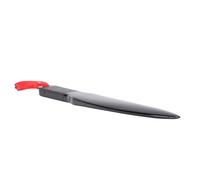 Stick de Chien en Caoutchouc en Nylon pour la santé, Conception Unique pour les Dents Fortes, Adaptée aux Grandes Races de Chiens (Poignée rouge Lonyard rouge) (Poignée bleue Lonyard bleu) (Poignée