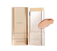 Stick de Contouring pour Débutants, Bâton de Fondation Double Extrémité Contour & Highlight, Facile à Mélanger pour Maquillage du Visage, Finition Radieuse (03#)