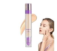 Stick de correcteur, correcteur de couverture complet pour les cercles sombres, gomme à imperfection, maquillage de visage de lubrification crémeux, 7,5 ml, design à deux têtes pour une application li