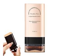 Stick De De Teint - Formule À Naturelle, Texture Légère Et Lisse, Design De Pinceau Intégré | Stick De Maquillage Hydratant Pour Une Correction Éclatante Du Teint, Idéal Pour Les Rendez