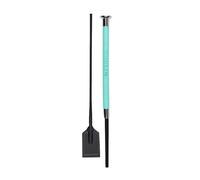 Stick de dressage équitation Dublin Fancy Stitch Turquoise 110 cm