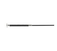 Stick de dressage équitation en carbone Equipage Noir 100 cm