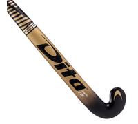 Stick de hockey adulte expert mid bow 85% carbone CompoTecC85 Or Noir