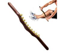 Stick de massage pour le dos Bâton de relaxation manuel à double rangée de