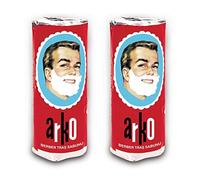 Stick de savon à barbe ARKO idéal pour les hommes aimant le rasage traditionnel! (2 sticks)