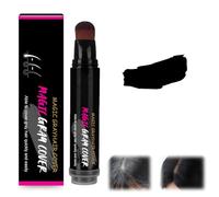 Stick De Teinture Capillaire Imperméable,Bâton De Couleur De Cheveux Instantanée,Stylo Colorant Pour Hommes Et Femmes,Poudre Pour Capillaire,Couverture Instantanée Des Cheveux Gris (Noir)