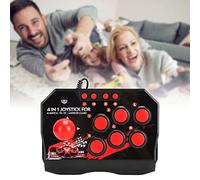 Stick de universel de Sustvita pour Switch, jeu de jeux Joystick avec 6 boutons de contrôle, pour PS3, pour PC, pour le jeu
