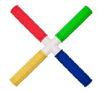 Stick di allenamento di reazione, allenatore di cattura di reazione, Attrezzatura per esercizi per tensili da trainer riflesso, Design a testa per il baseball e il basket, migliora la coordin