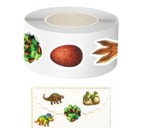Stick - Envelope Sticker Pack, Dinosaur Adhesive Decal Set, Decorative Seal Labels with Firm Stick Application, Multi Craft Decoration for Daily Use, Sticker Product, Label Craft Use