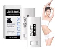 Stick exfoliant pour le corps à l'acide glycolique (2 pièce)