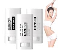 Stick exfoliant pour le corps à l'acide glycolique (3 pièce)