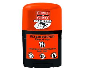 Stick Famille Anti-Moustiques - Format Voyage Cinq sur Stick(S) 20 ml