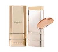 Stick Fond de Teint Haute Couvrance, Maquillage Fondant Hydratant, Crème Hydratante Correctrice + Primer Double Extrémité Visage