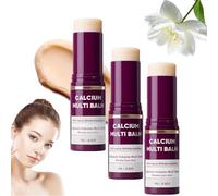 Stick hydratant au collagène coréen, baume multi-action au calcium, anti-âge, anti-relâchement, anti-rides, soin réparateur et hydratant.