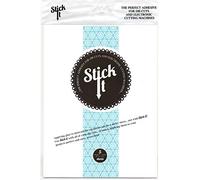 Stick It Lot de 5 Feuilles adhésives Blanches pour découpe