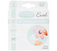 Stick It Petit Excel 3D Transparent à pois