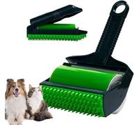 Stick It Roller - Décalcomanie lavable en silicone extra collant pour enlever les poils d'animaux domestiques pour vêtements sièges de voiture