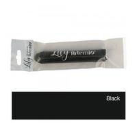 Stick Lily Black - Peinture À L'huile - 10x1,7 Cm