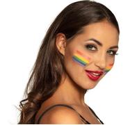Boland 45065 6-in-1 Rainbow Makeup Pen, Unisex Kids, Multi-Coloured