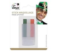 Stick Maquillage Fard Gras - PTIT CLOWN - St Patrick - Multicolore - Adulte