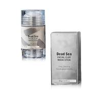 Stick Masque facial à thé vert pour le visage, dissolvant de point noir avec extrait de thé vert, nettoie efficacement la peau, bâton de masque pour les femmes et les hommes (Grey)