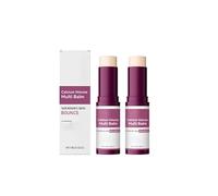 Stick multi-balm de volume de calcium - Baume nourrissant pour le visage, les yeux et le cou pour le renforcement et le volumisation,2PCS