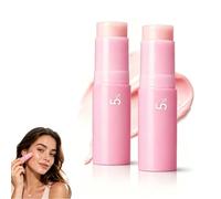 Stick Multi-Baume Volume au Collagène Rose, Baume de Soin Coréen Anti-Rides au Collagène pour les Yeux, le Cou, le Front, les Ridules d'Expression et les Lèvres