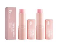 Stick Multi-Usage Pink Collagen Volume pour un Teint éClatant de Jeunesse,Baume Hydratant pour le Visage Et le Cou, Base de Maquillage pour un Teint éClatant, Repulpe le Contour (2 pièce)