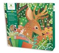 Stick n Fun 3 Mozaiques animaux sauvages Multicolore G