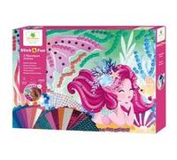 Au Sycomore Jeu créatif Stick'n Fun XL Mosaïques Sirènes – 5 tableaux dès 5 ans