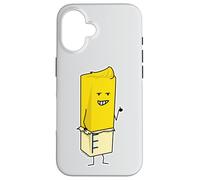 Stick of Butter Buttery Happy Thumbs Up Coque pour iPhone 16