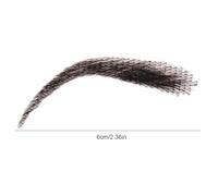Stick On Eyebrows - Eyebrow Stencil, Eyebrow Transfers, False EyebrowS For Women, 1 Pair Real Hair Brows, Reusable Fake Lace EyebrowW, Breathable Crochet Eyebro0w For Womens, Men, EyebrowW