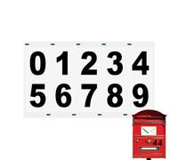 Stick On Numbers For Mailbox, Reflective Waterproof Adhesive