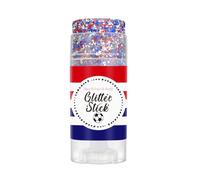 Stick Pailleté 4 Juillet Paillettes Rouge Blanc Bleu
