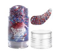 Stick Paillettes Corps,Éclat Brillant Imperméable Longue Tenue - Stick Pailleté Corps 35 g Effet Scintillant - Pour Femmes Hommes Danseurs Concert Voyage Club Carnaval Fête Anniversaire